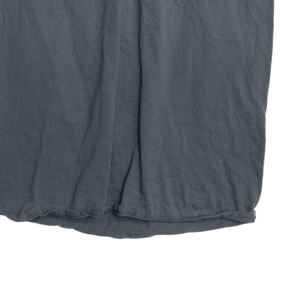 Fruit Of The Loom Mens V-Neck T-Shirt Medium 100% Cotton Charcoal Gray - Picture 4 of 10
